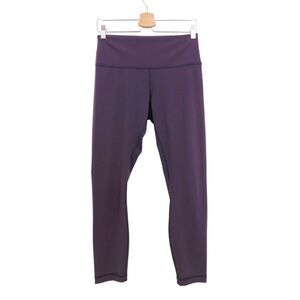 Lululemon Wunder Under Hi-Rise 7/8 Tight Leggings In Boysenberry Size 10